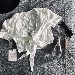 Aritzia Sunday Best Olson Top! Xxs!